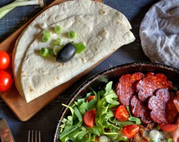 Pita Chips with Za’atar Blend